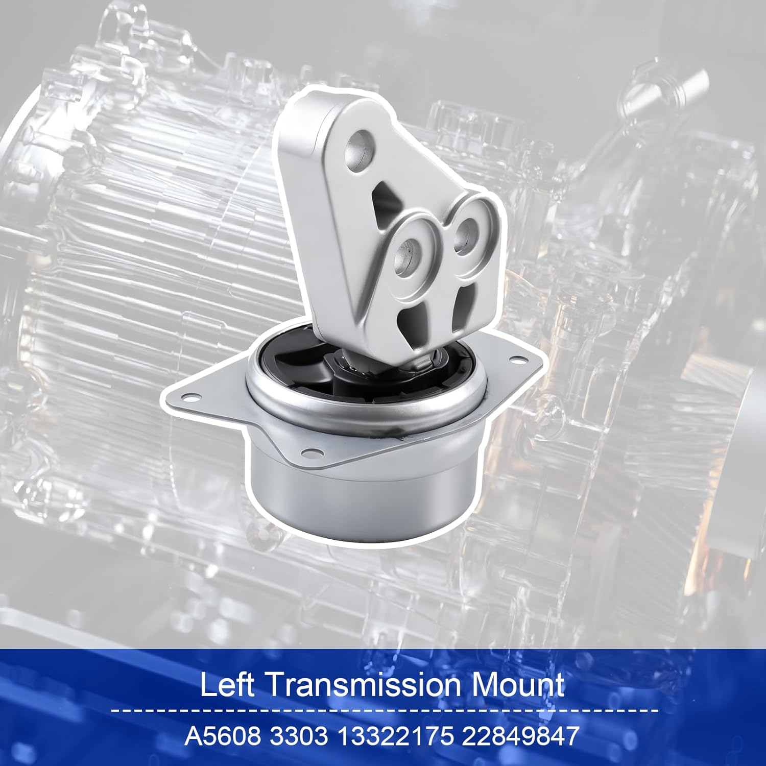 Engine Motor Mount Kit Compatible with 2016-2019 Chevrolet Impala 2.5L(Not 3.6L) Automatic Transmission Replacement for OE A5719 A5728 A5608 A5729 Transmission Mount Set of 4