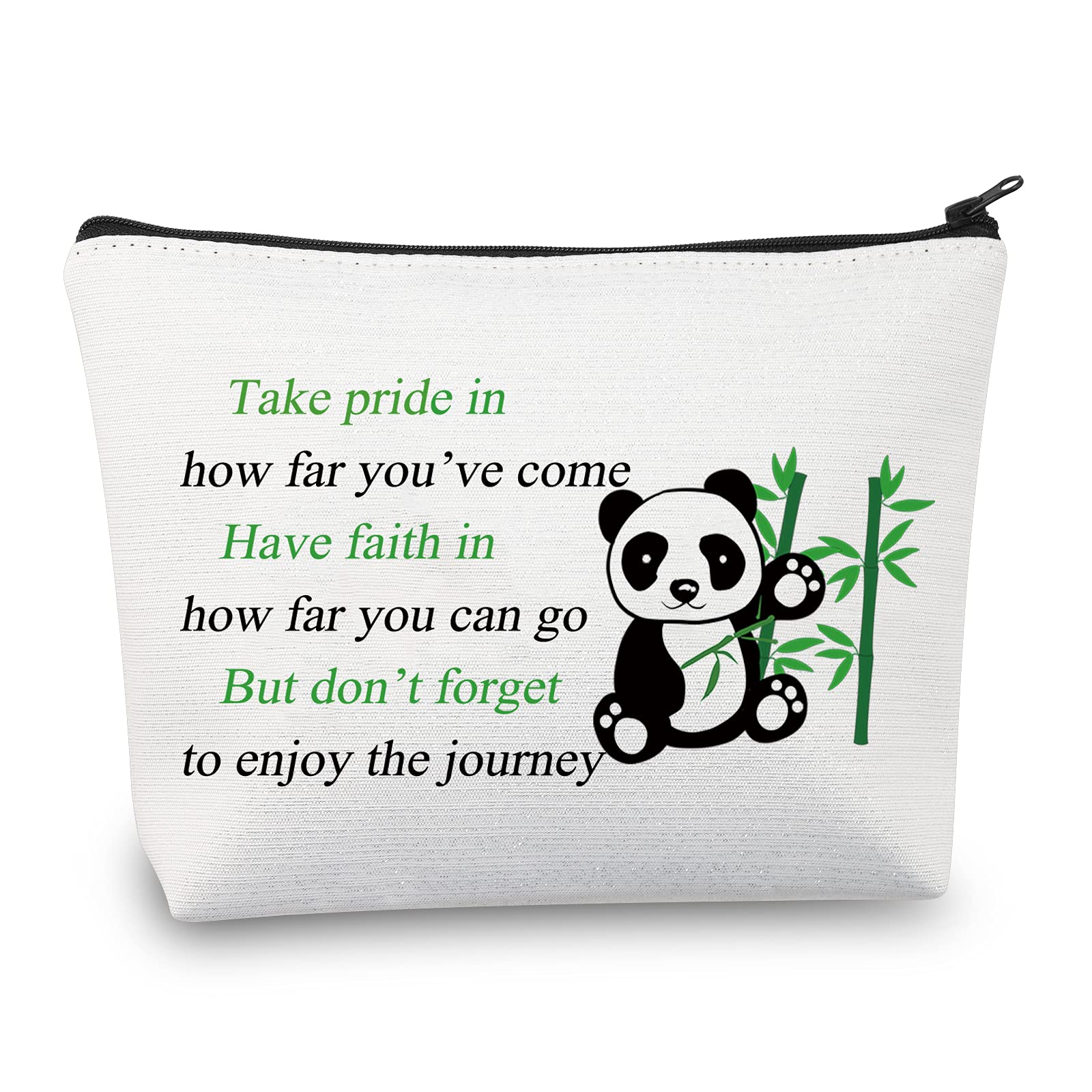 GenericCute Panda Makeup Bag Panda Bear Gifts Panda Cosmetic Bag Panda Lover Gifts for Women Panda Travel Bag Zipper Pencil Pouch Purse Organizer (Panda Bag)
