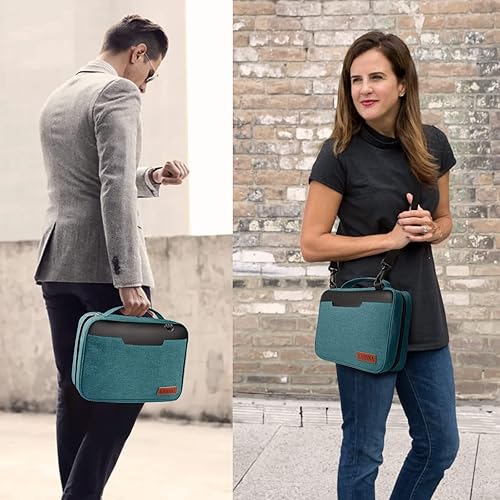 Miniatura 2 de Fundas para la Biblia para mujer, funda de transporte grande para la Biblia, multifuncional, con cremallera, protege la oración y los artículos de