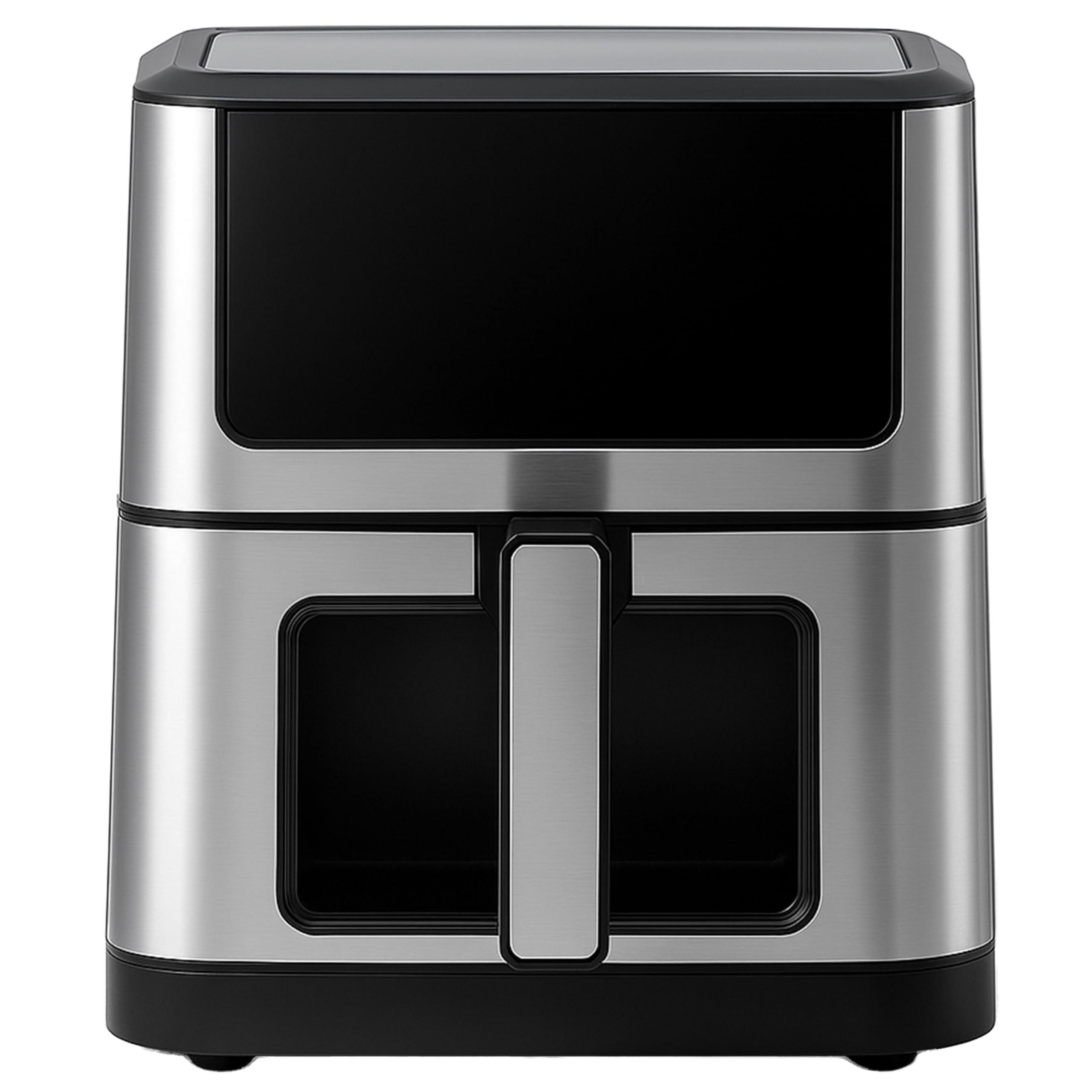 Retoo Heißluftfritteuse 8L XXL Airfryer 1800W, 14 Programme Bis Max 200 °C, Fritteuse Ohne Öl Mit Sichtfenster Und Touchscreen, Keramikbeschichtung Für Gleichmäßiges Garen, Gesundes Kochen Grillen