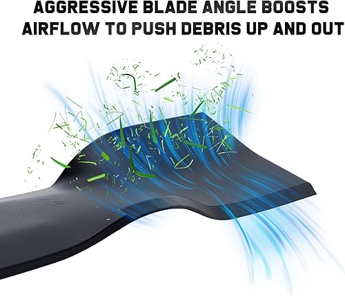 Miniatura 5 de Grasscool LA145 - Cuchilla de mantillo de 48 pulgadas para John Deere LA155 155C D140 LA140 E150 E160 48 pulgadas, repuesto para cortacésped GX21784