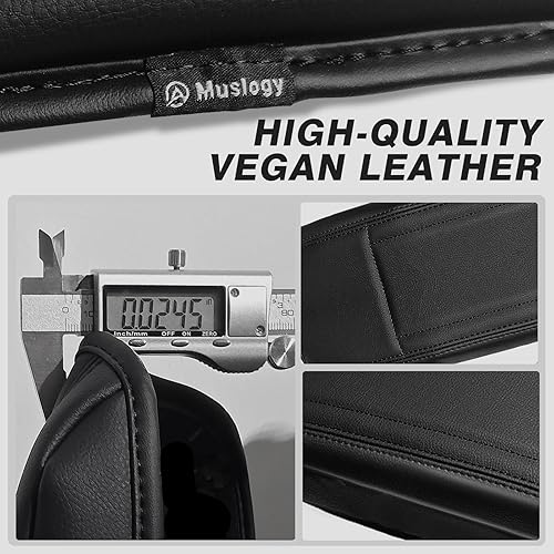 Miniatura 423 de Muslogy Funda de consola central compatible con Honda Pilot 2023 2024 2025, 2024 2025 2026 Ridgeline/Passport Accesorios para apoyabrazos, tapa