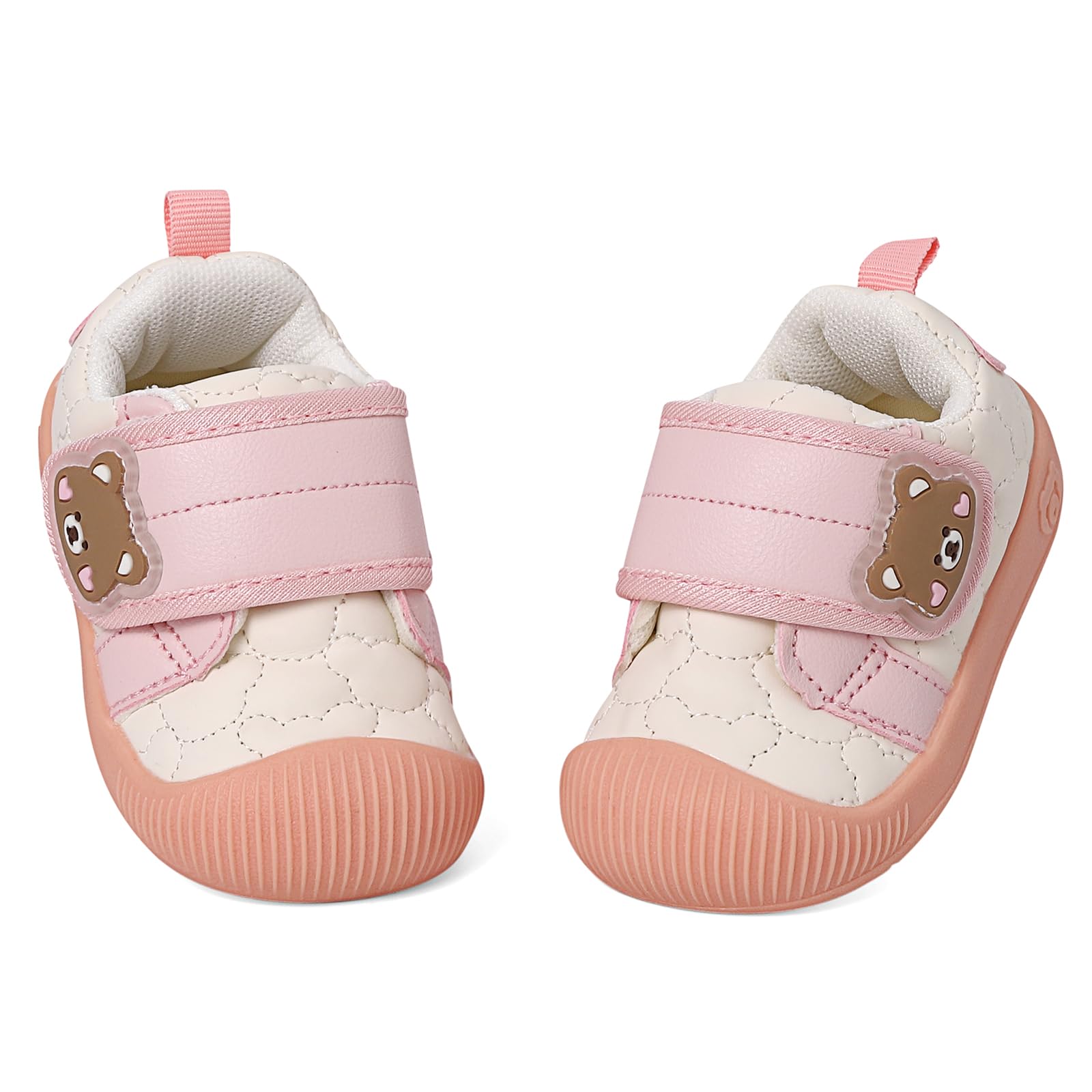 MASOCIO Chaussure Bébé Fille Garçon Premier Pas Baskets Plat Semelle Caoutchouc Antidérapant