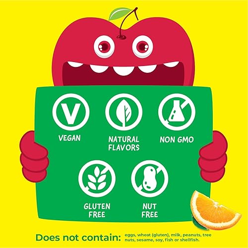 Miniatura 6 de Tabletas masticables de hierro para niños de 10 mg con vitamina C de 50 mg, sabroso sabor natural, vegano, vegetariano, sin OMG, sin nueces,