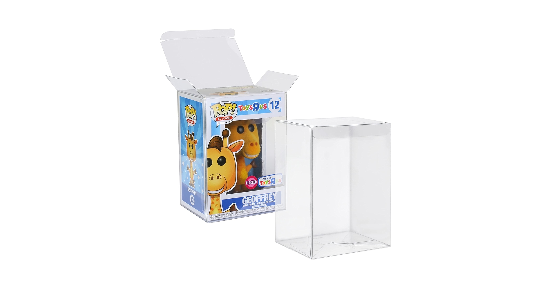 Funko Pop 保存用　プラスチックハードケース Amazon.com: 2-Pack Clear Hard Plastic Premium Funko Pop