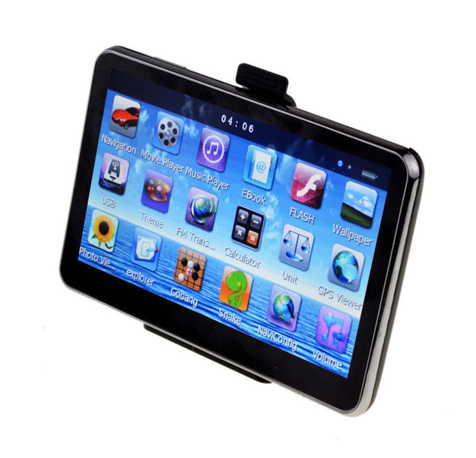 5'inch pojazdu dotykowego GPS 256 MB 8 GB. Samochód Nawigacja Bundle Najnowsza darmowa mapa, Seria Pro