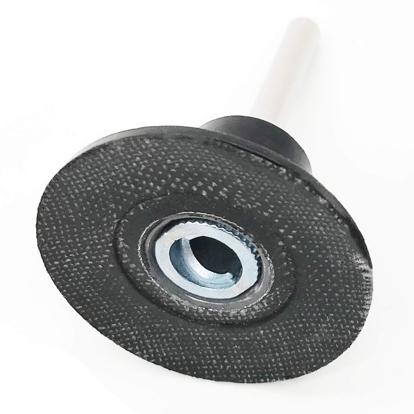 Heavy Duty 3-Inch Roll Lock Holder / Mandrel Disc Pad – Made In USA (2-Pack, 1/4" Shank)