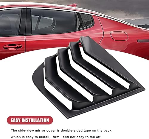 Miniatura 5 de Sporacingrts Cubierta de parasol para ventana lateral, compatible con Kia Stinger 2018, 2019, 2020, 2021, 2022