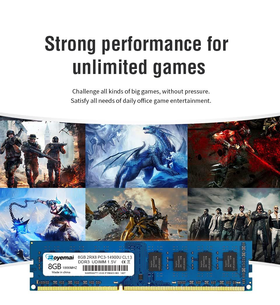 D DUOMEIQI 16GB DDR3 RAM - Boost Your PC! -6
