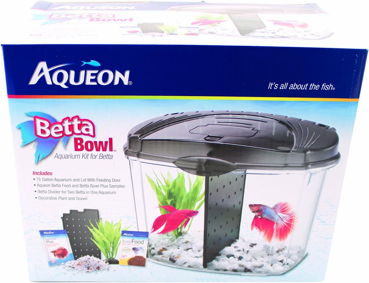 aqueon betta bowl plus