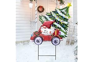 Christmas Metal Yard Stakes