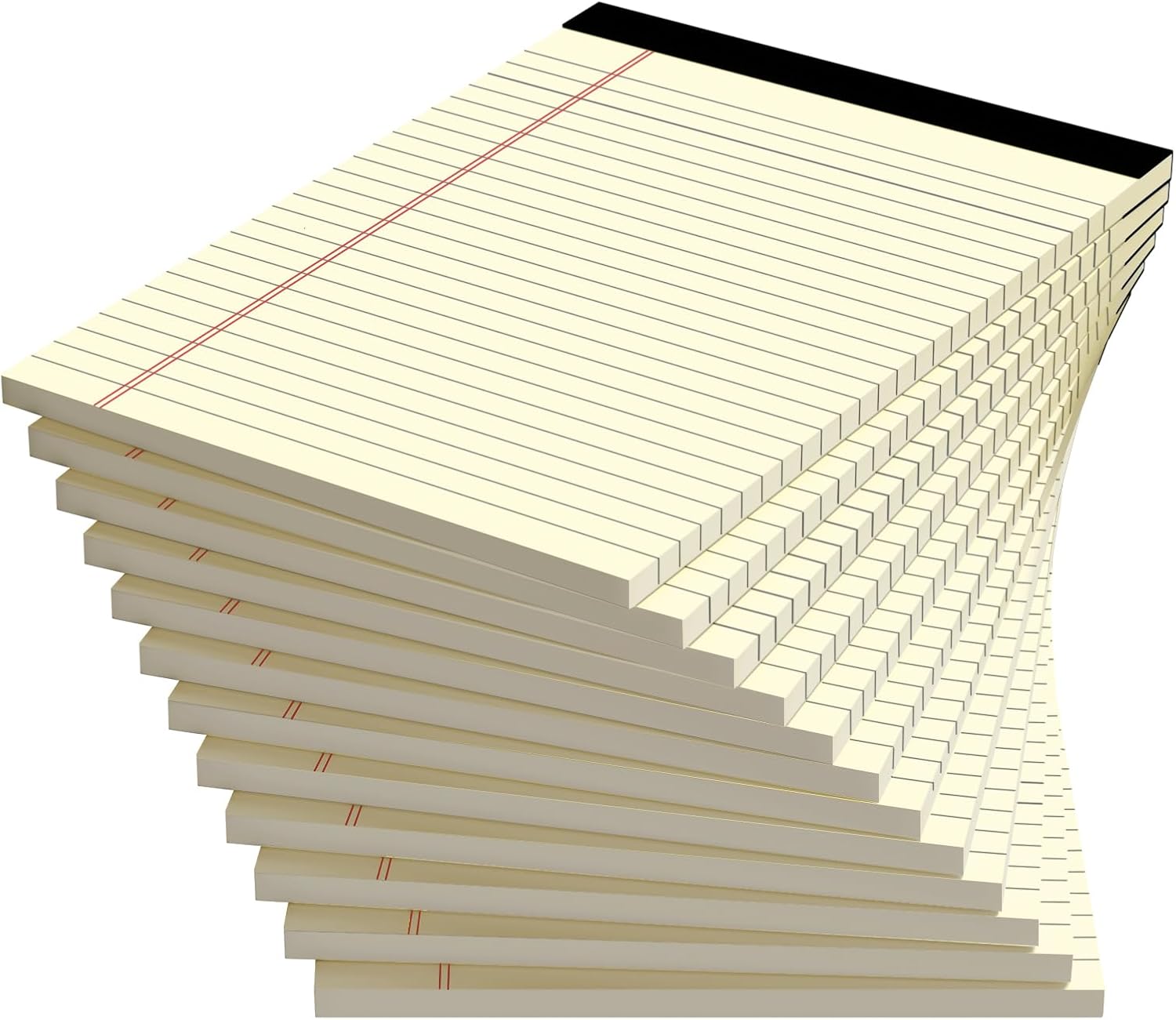 Writing Note Pads 5x8 In, Narrow Ruled Notepad, 360 Sheets