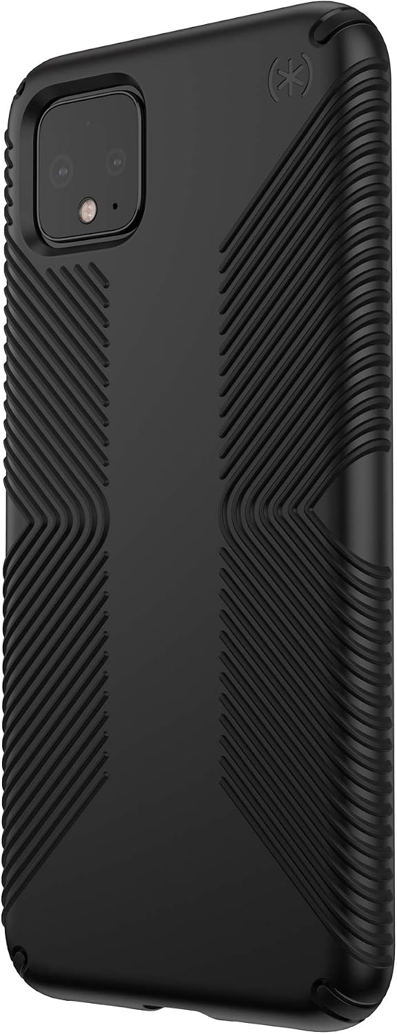 Speck Presidio Grip Google Pixel 4 XL Case, Black/Black (131862-1050)