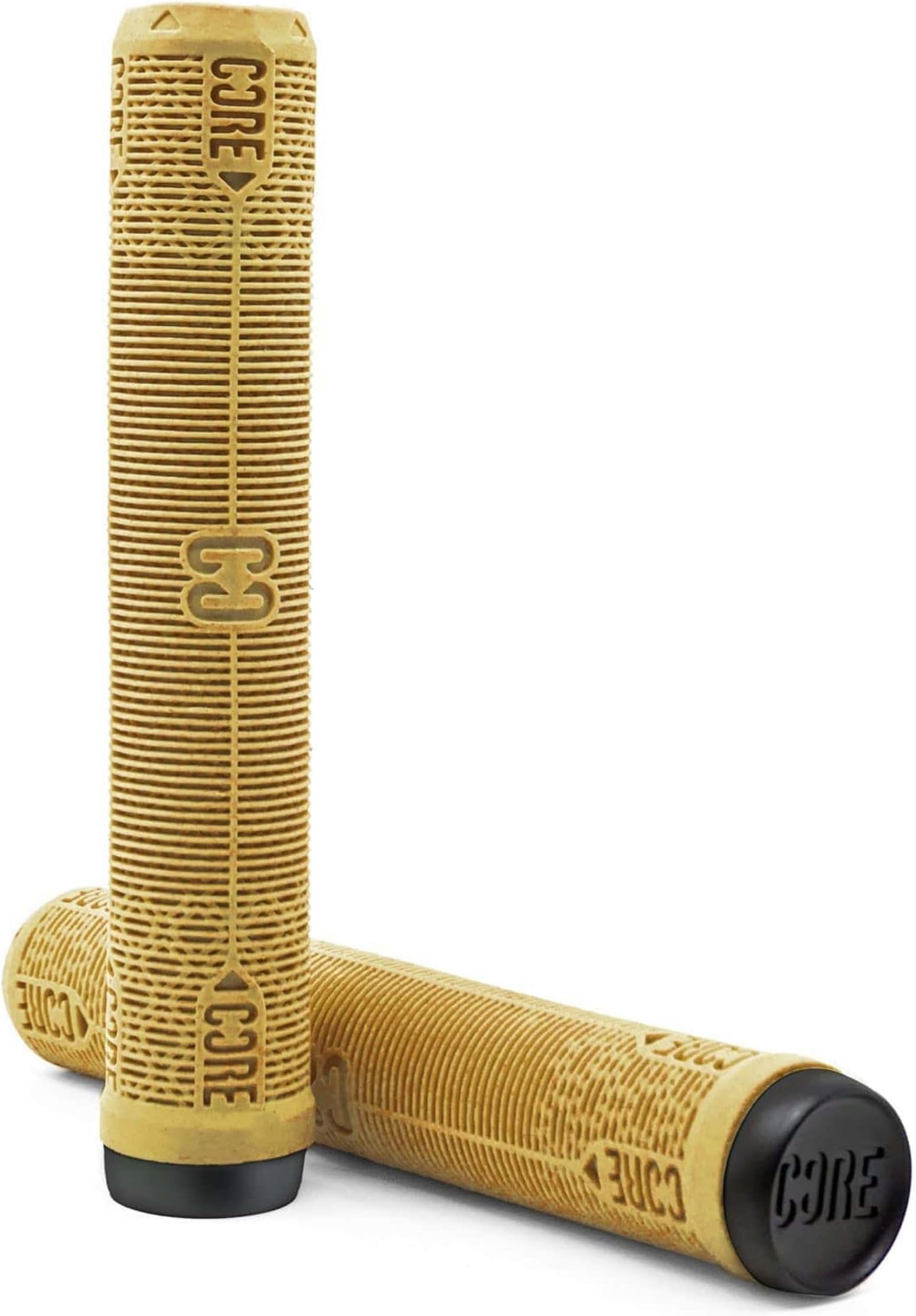 CORE Skinny Boy Handlebar Grips for Bikes & Scooters BMX Cycling Mountain Bike Soft Non Slip Longneck Bike Grips Bar Ends Included fits All Stunt Scooters BMX MTB - 170mm