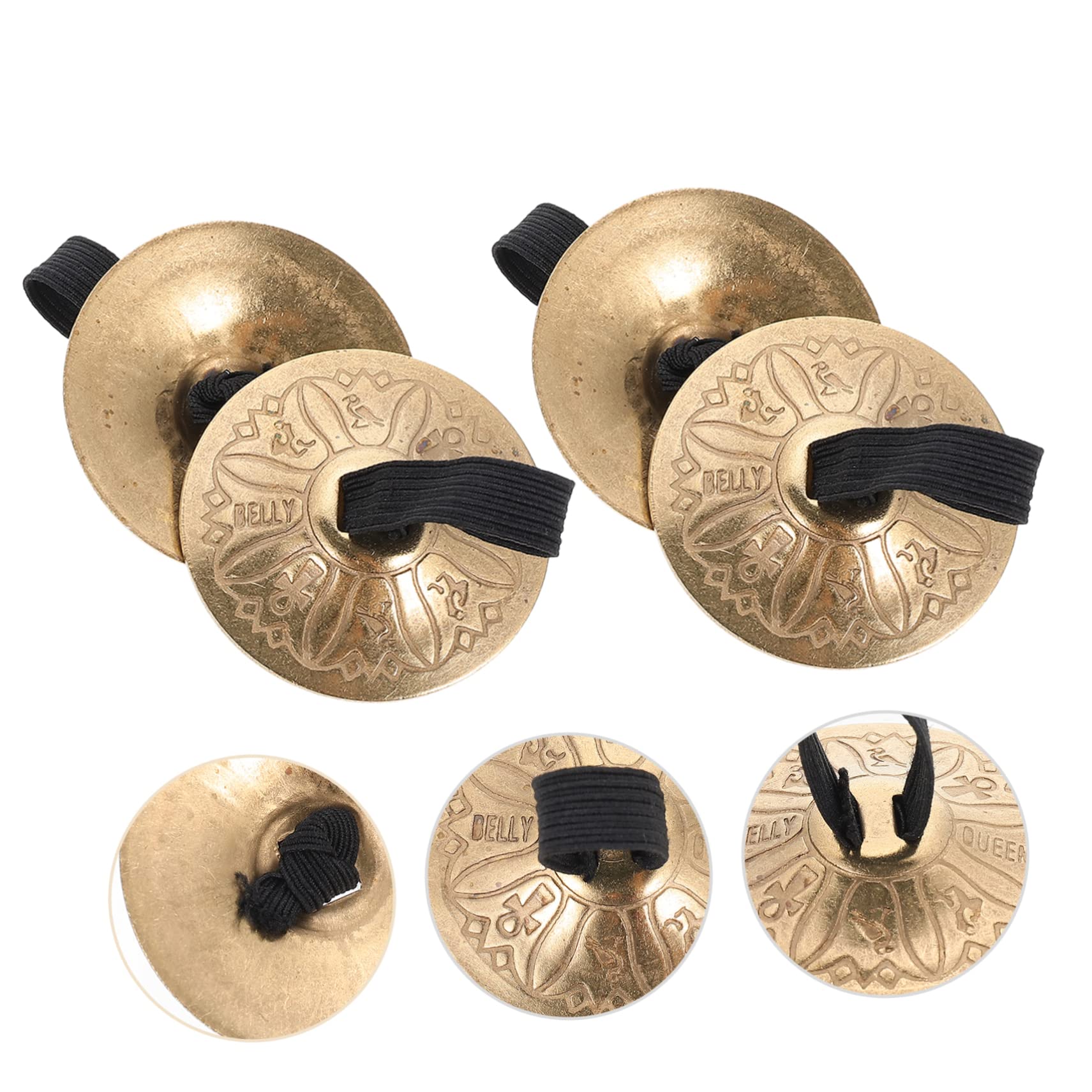 Supvox 4 Fingerzimbeln Für Bauchtanz Kleine Handinstrumente Mit Klarem Für Junge Mädchen Und Tänzer Langlebig Und Praktisch Für Rhythmisches Und Hobbys