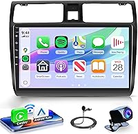 Vista 1 de 4Core 4G+64G Pantalla de radio para Suzuki Swift 2005 2006 2007 2008 2009 2010 Carplay Android Auto GPS Navegación, Rimoody Android Car Stereo 10.1