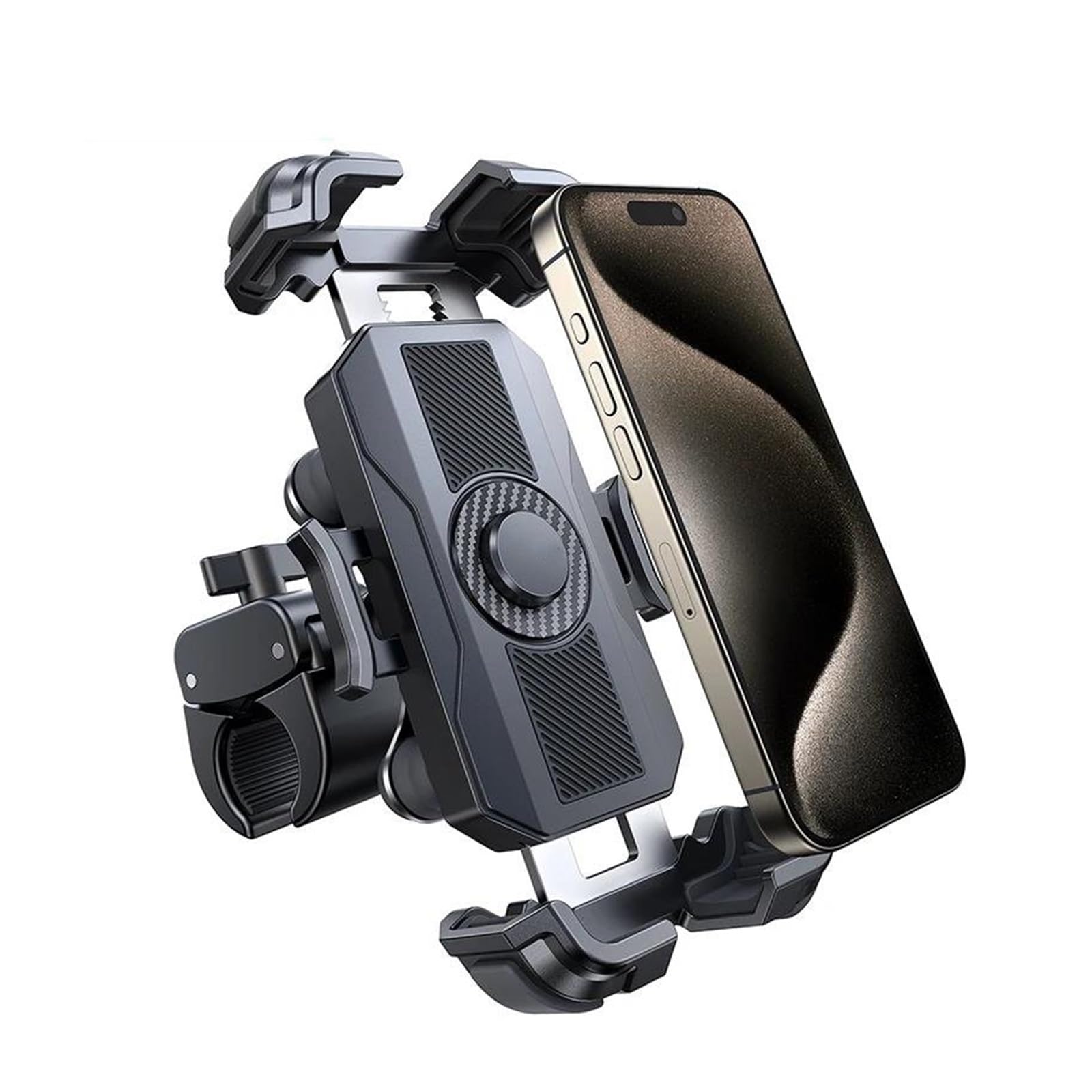 Supporto Per Telefono Per Moto Anti-vibrazioni Per Manubrio Bicicletta Per 4.7-7” Accessori Per Ciclismo