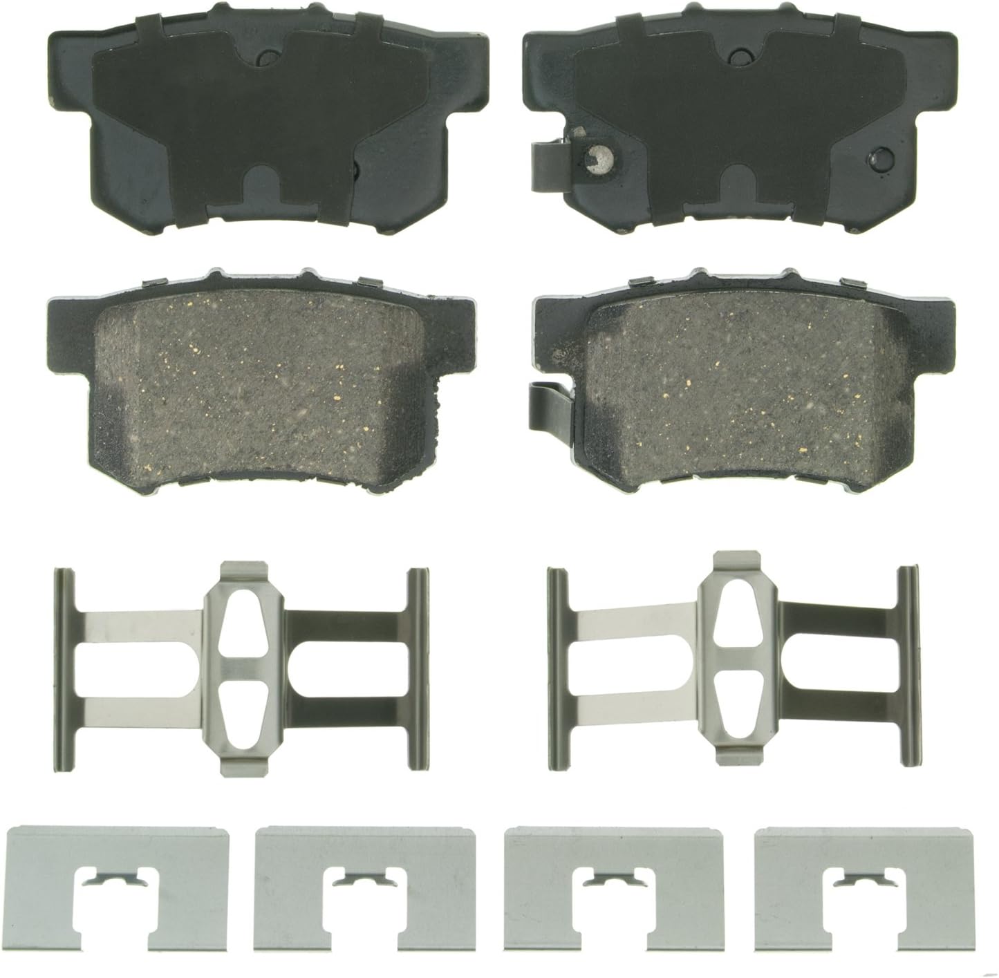Wagner QS ZD536 Disc Brake Pad Set, Chamfered Edges for Smooth, Quiet Stops, Fits 2002–2004 Honda CR-V