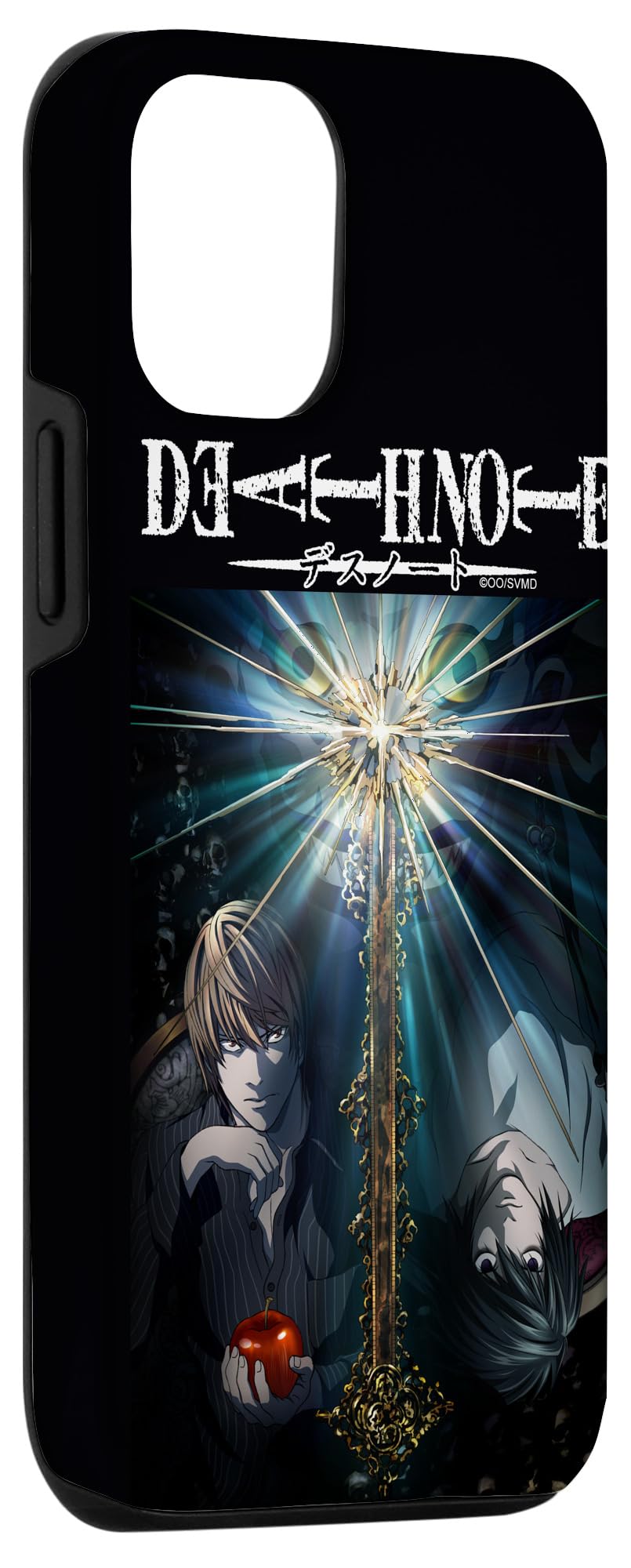 Amazon.com: Death Note Light and L with Ryuk Case for iPhone 12/12