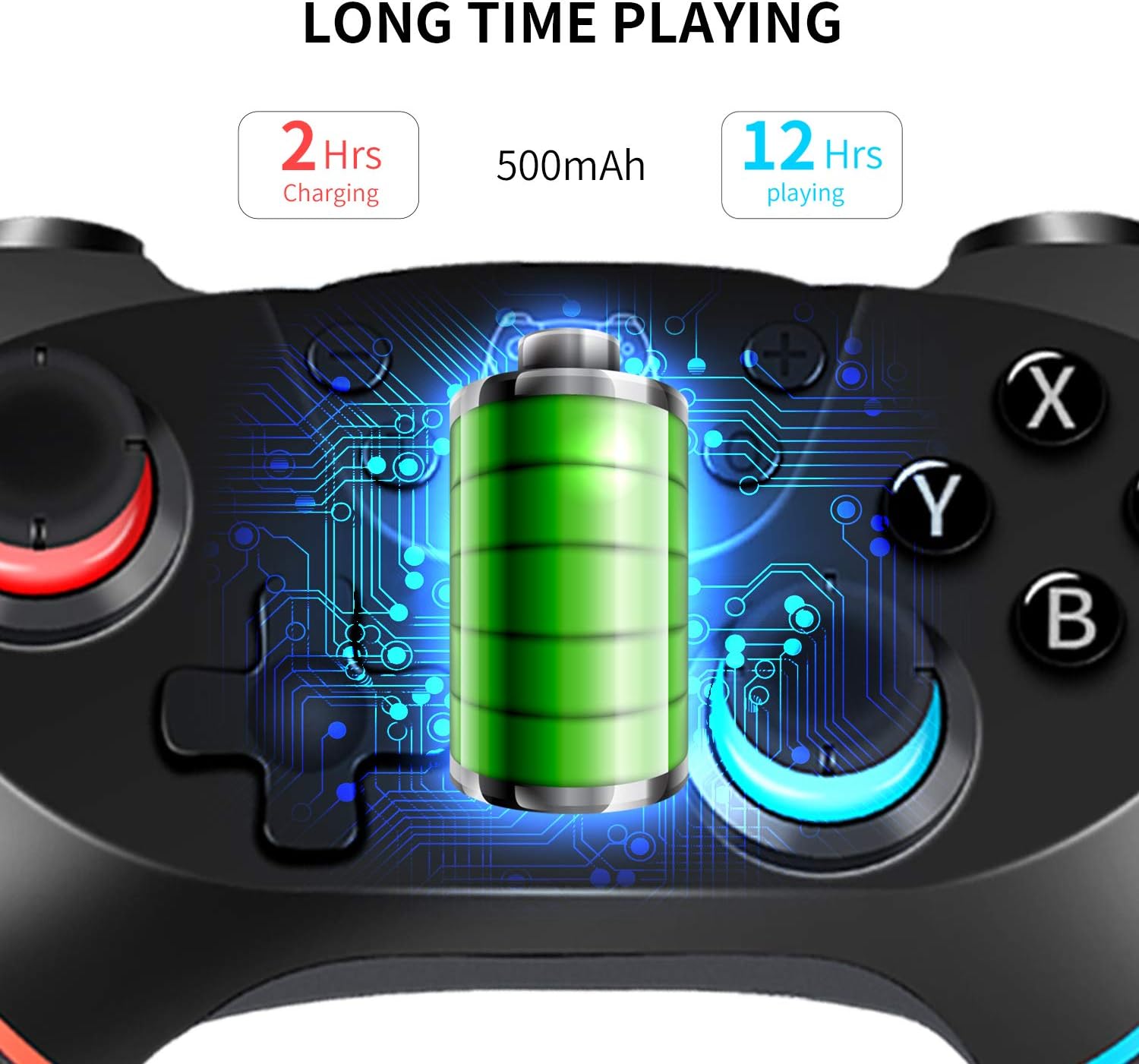 Black Friday 🔥 Wireless Pro Controller for Switch - Switch Pro Controller Remote Gamepad Joystick for Switch Console, Supports Gyro Axis, Turbo and Dual Vibration [Update Version]