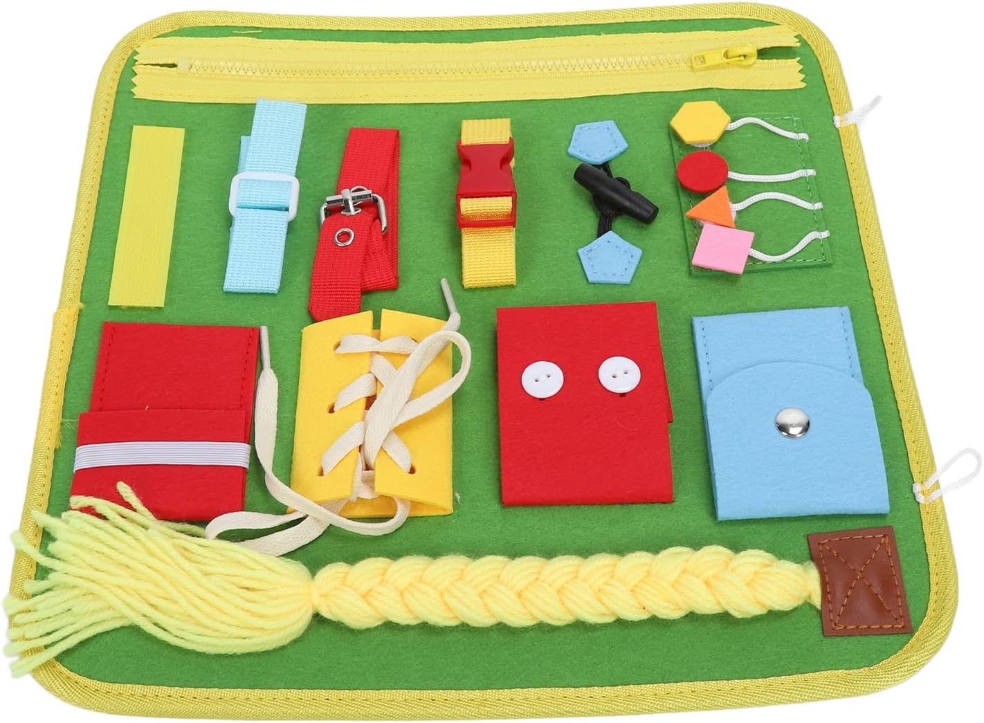 Dementia Sensory Pad Educational Toys Alzheimer Patient Anxiety Blanket for Calming Comforting Activities Seniors Products Elderly Helps with Asperger Autism