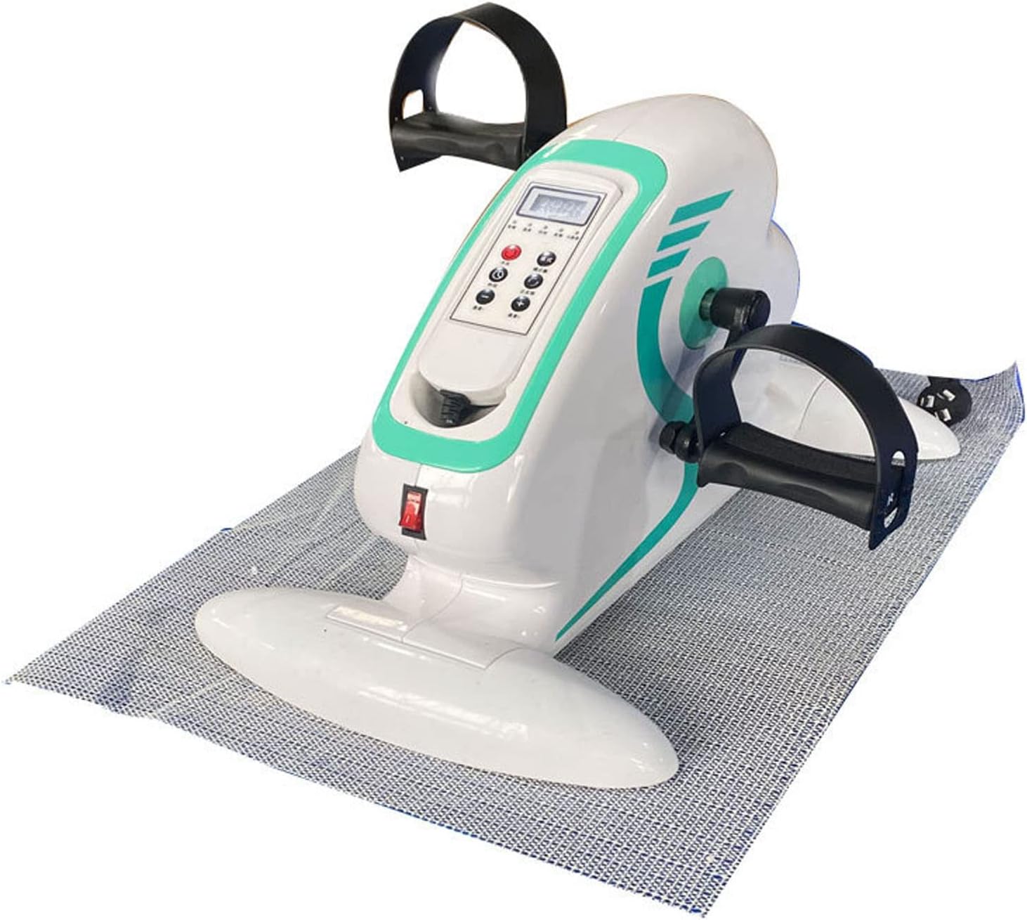 Motorized Exercise Bike/Disabled and Disabled Bicycle,Electric Pedal Exerciser with Leg Protector Bracket,Arm and Leg Exerciser, Pedal Exerciser Ideal for Seniors