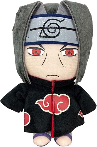 Great Eastern Entertainment Naruto Shippuden - Itachi - Peluche de 8 pulgadas de alto