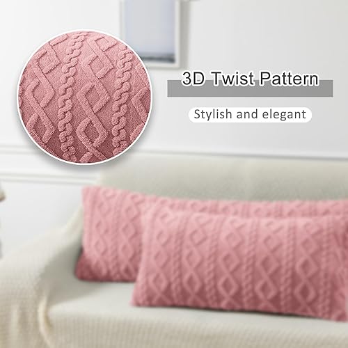 Miniatura 4 de Fundas de almohada, fundas de cojín de terciopelo de pelo corto de felpa suave y estilo decorativo, fundas de almohada para el sofá para dormir,