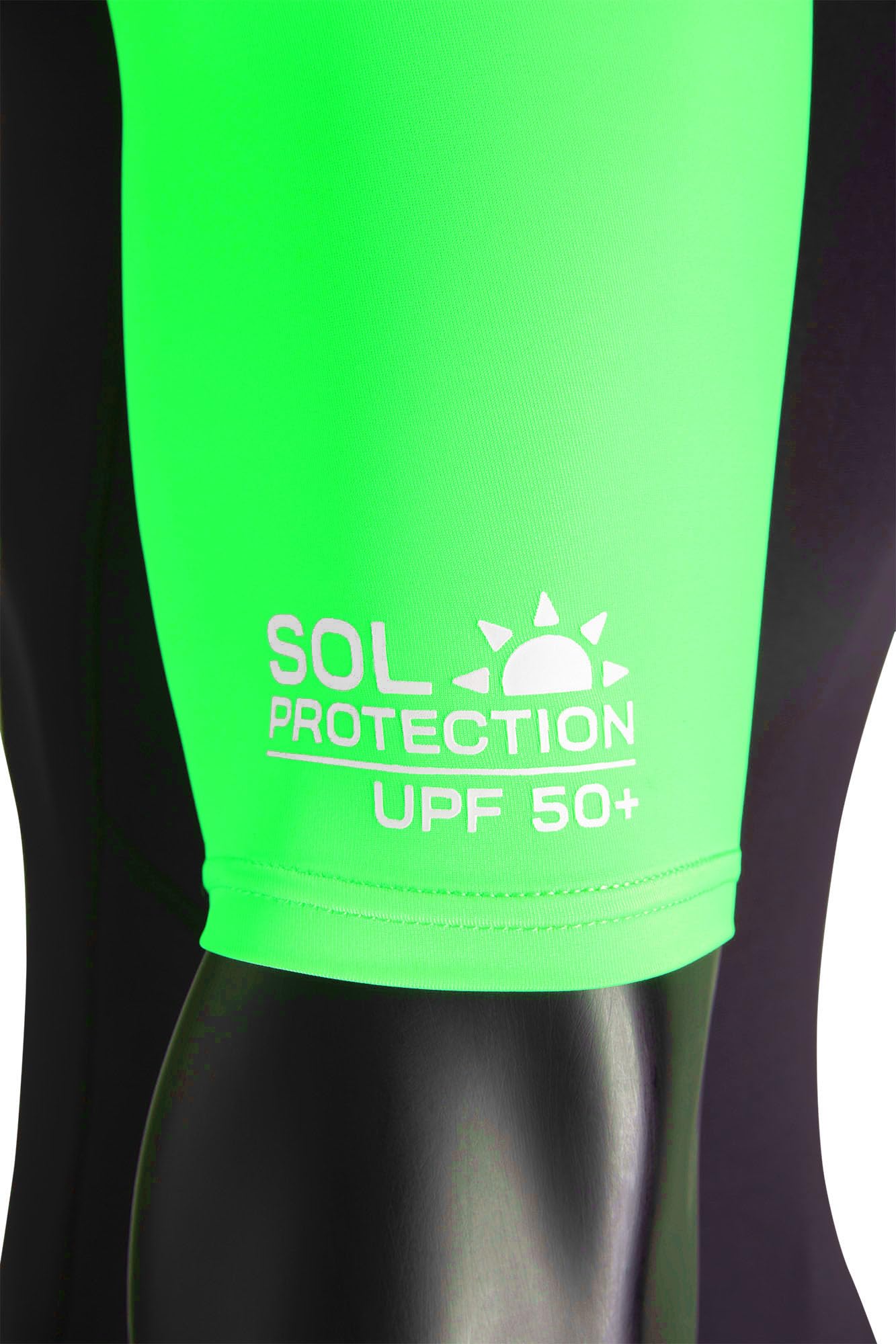 CRESSI Tiburon Man Shorty kombinezon czarny/fluo limonkowy 2 mm M/3 - męski kombinezon neoprenowy i elastanowy krótki kombinezon YKK zamek błyskawiczny z przodu, czarny/limonkowy, M/3