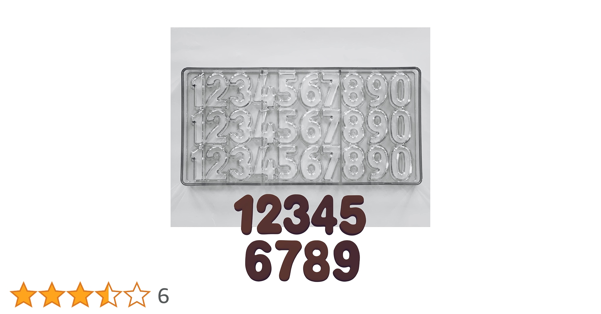 Amazon.co.jp: チョコレート番号型 | 自分だけのチョコレート