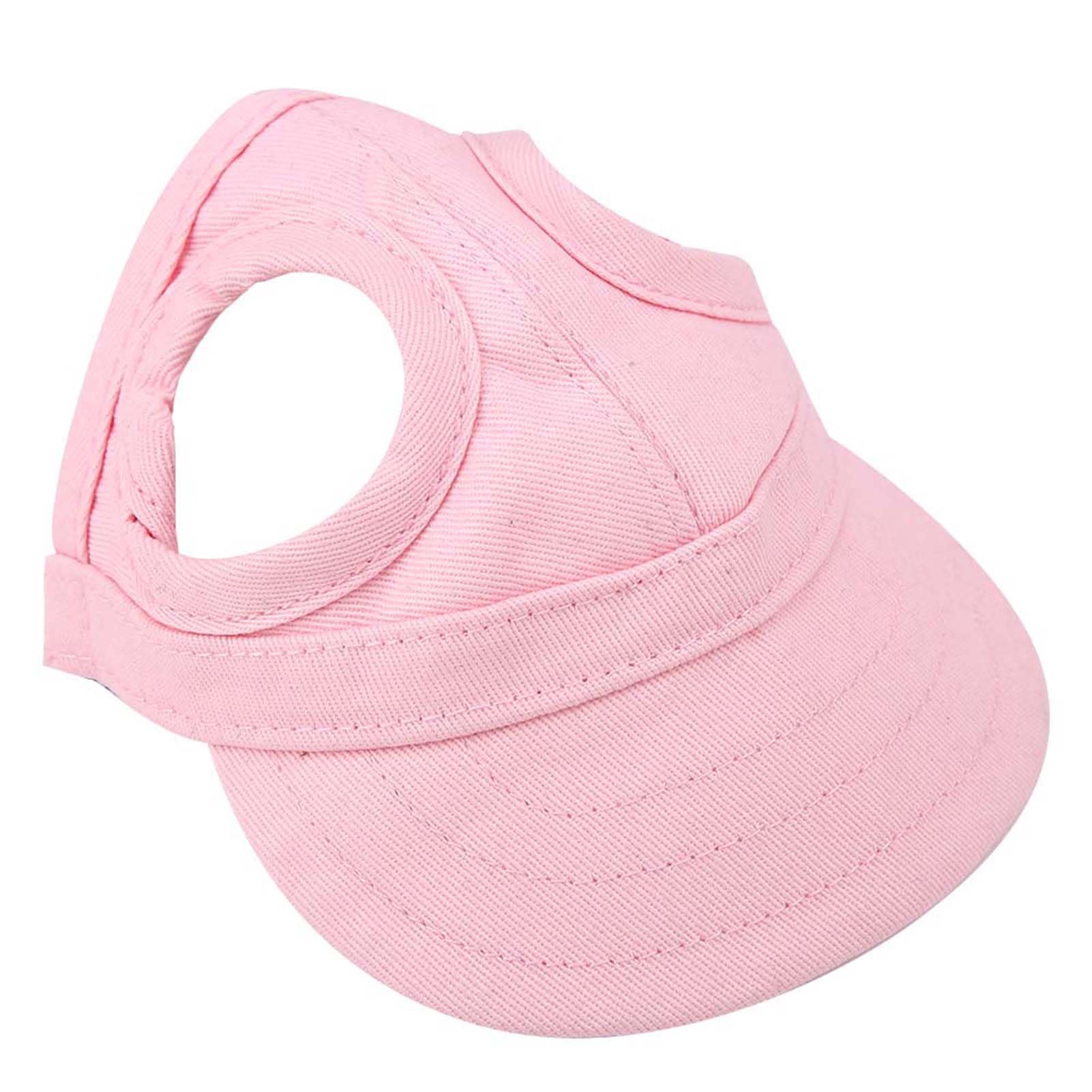 Yosoo Health Gear Pet Dog Cat, Outdoor Pet Baseball Cap Pet Sunbonnet with Ear Holes Adjustable Stripe for Spring Summer Hiking Sporting (M)