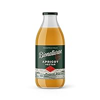 Vista 4 de Bionaturae Néctar orgánico de albaricoque – jugo de albaricoque, jugo de néctar de albaricoque, sin OMG, certificado USDA, sin azúcar añadido, sin