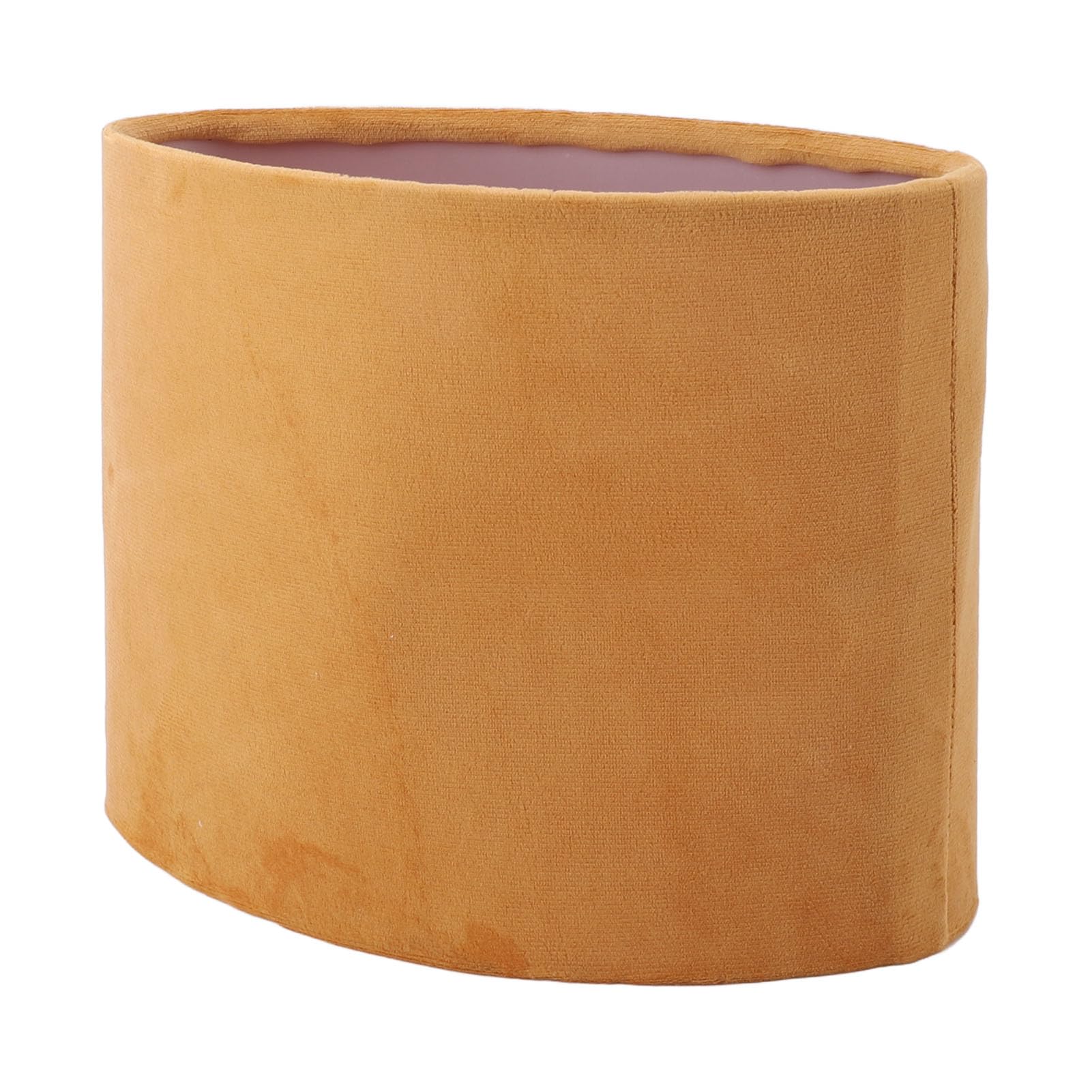 Premium Oval Lamp Shade for E27 E14 Table Lamps and Floor Lamps Modern Gold Fabric Lampshade Compatible with Standard Socket - Image 4