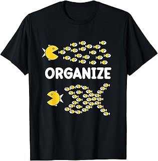 Organize Union Power Graphic Political Message T-Shirt