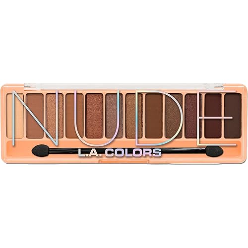 L.A. COLORS Color Vibe Eyeshadow, CES787 Nude CES787TAG