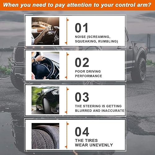 Miniatura 2 de DRIVESTAR B32H-34-350 Brazo de control inferior delantero izquierdo, apto para 2004-2009 para Mazda 3 2.0L 2.3L2006-2010 para 5 2.3L2012-2014 para 5