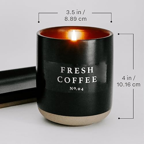 Miniatura 6 de Sweet Water Decor Hello Fall - Vela de soja No. 17, sidra caliente, canela, clavo, manzana y nuez moscada velas perfumadas para el hogar, tarro de