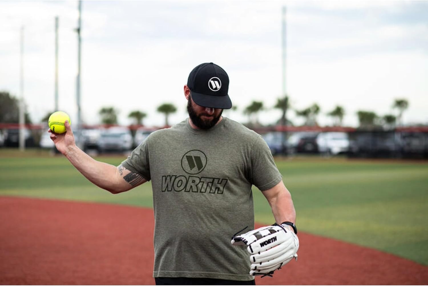 Worth | Freedom Series Slowpitch Softball Glove | Sizes 13" - 15" | Multiple Styles