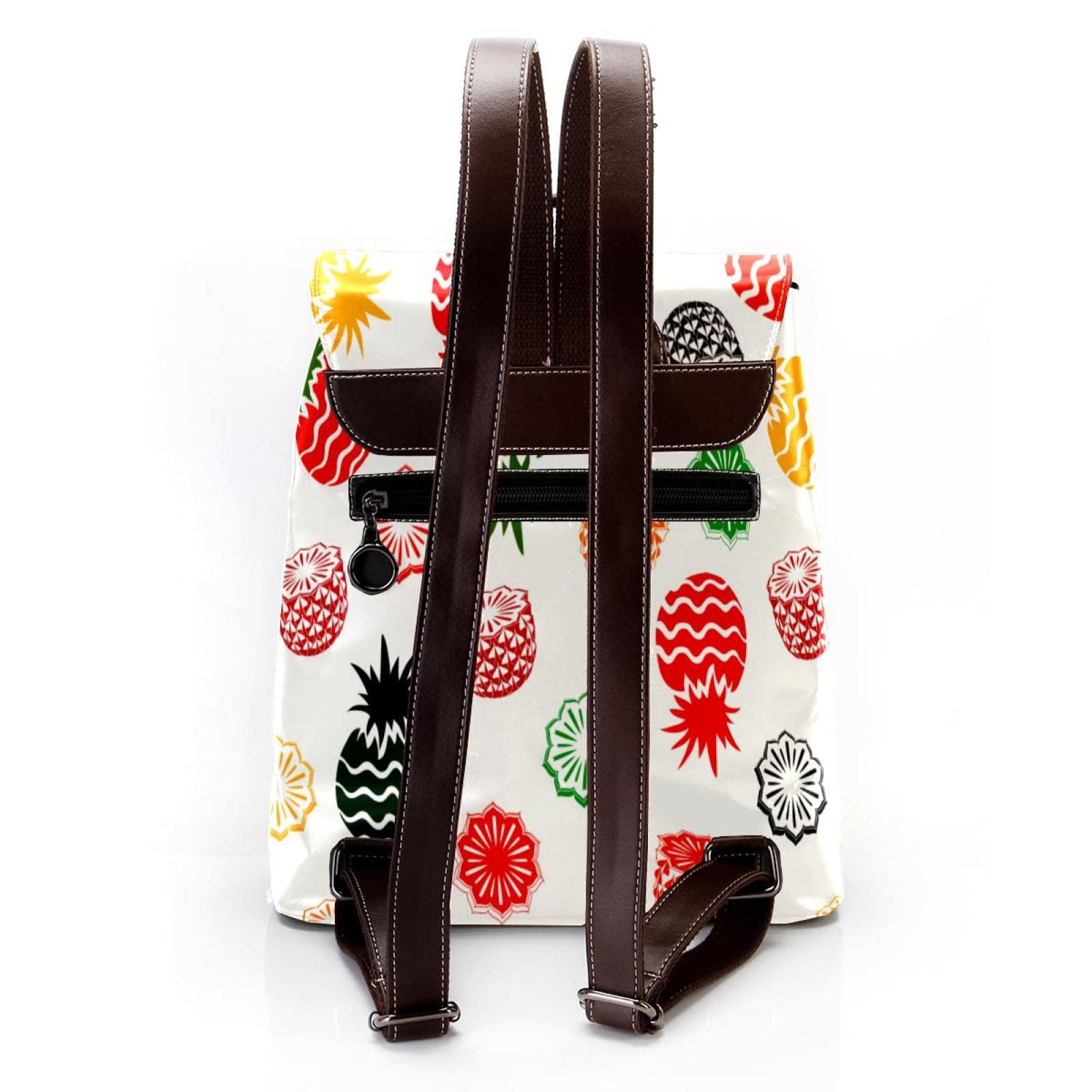 Moda damska plecak niebieski siłownia mężczyzna miękka sztuczna skóra klapa torba na ramię szkoła torba podróżna, MultiColor 16