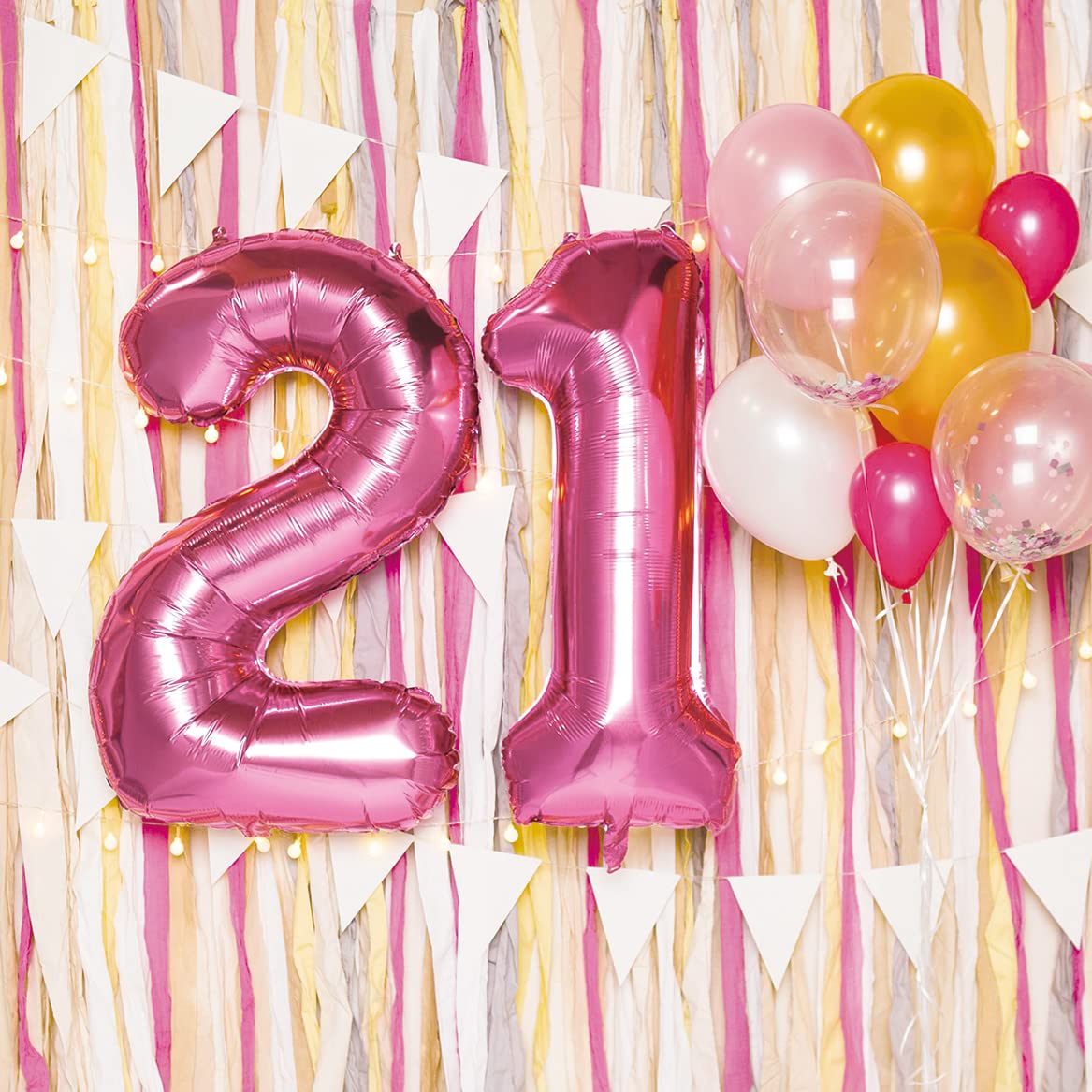 ナンバーバルーン【5】 Amazon | シルバー 誕生日 数字 バルーン ナンバー バルーン 5