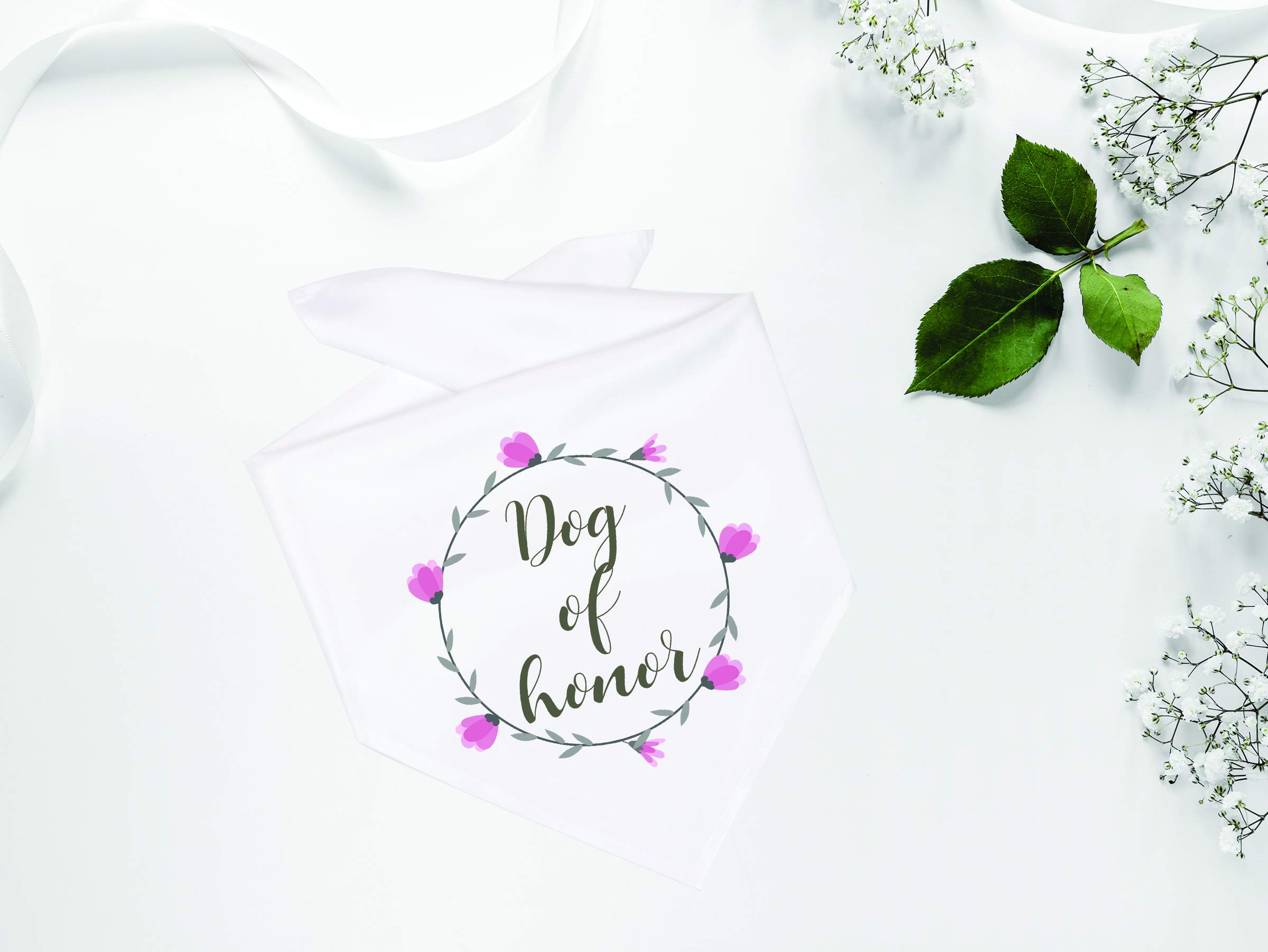 Verlobungs-Hundetuch „My Humans Are Getting Married“ – Verstellbar, In S/M/L