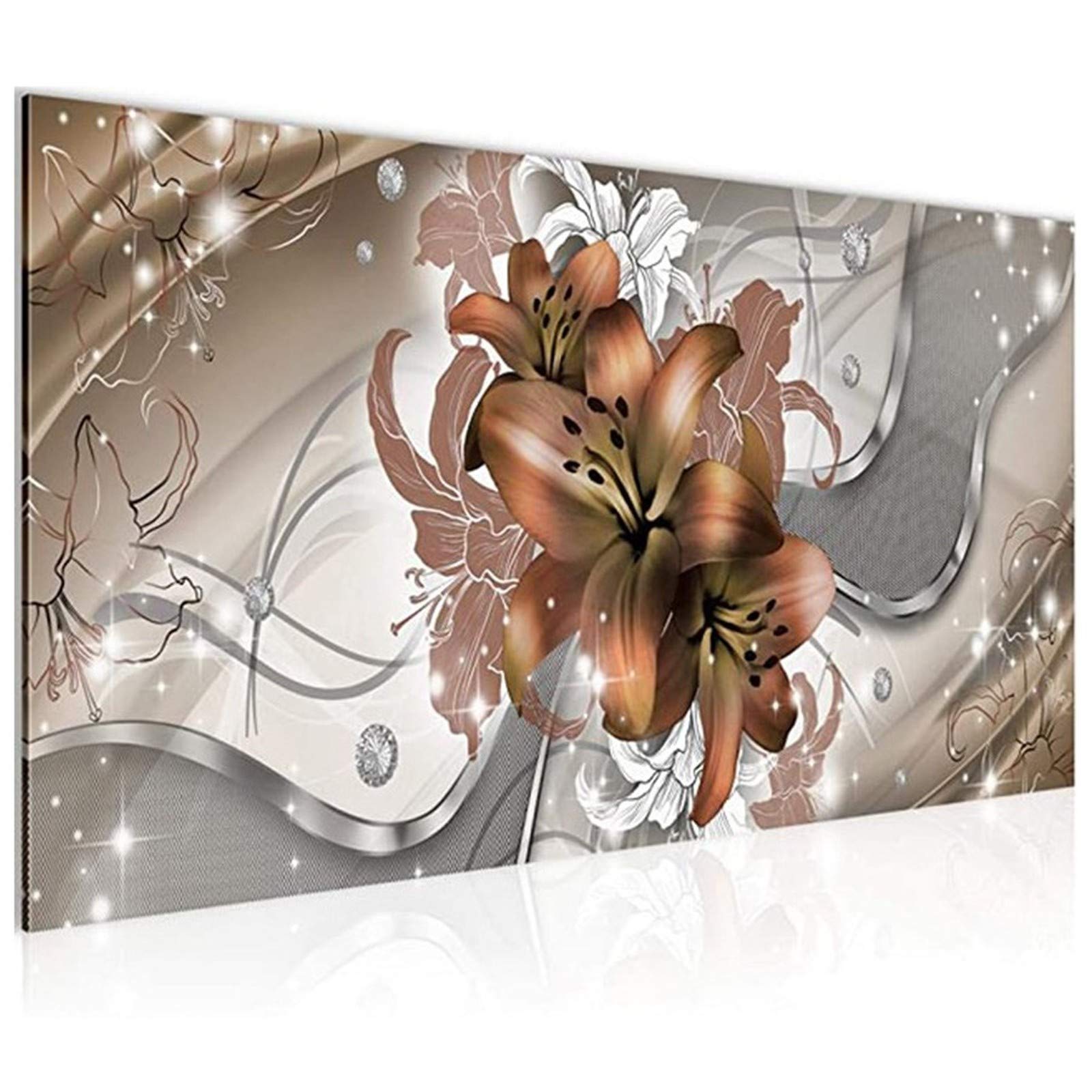 Peinture diamant broderie 5D grand format à strass carrés pour une œuvre d'art mural premium