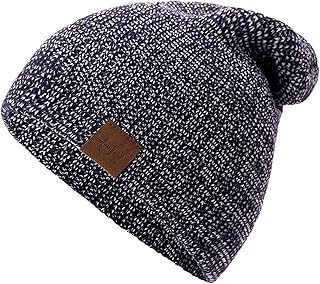 WTfbeusd Men's hats Unisex hats casual beanie men's and women's hip-hop knitted winter hats men's crochet ski caps women's hats (Colour Name : 3, Size Name : ONE SIZE)