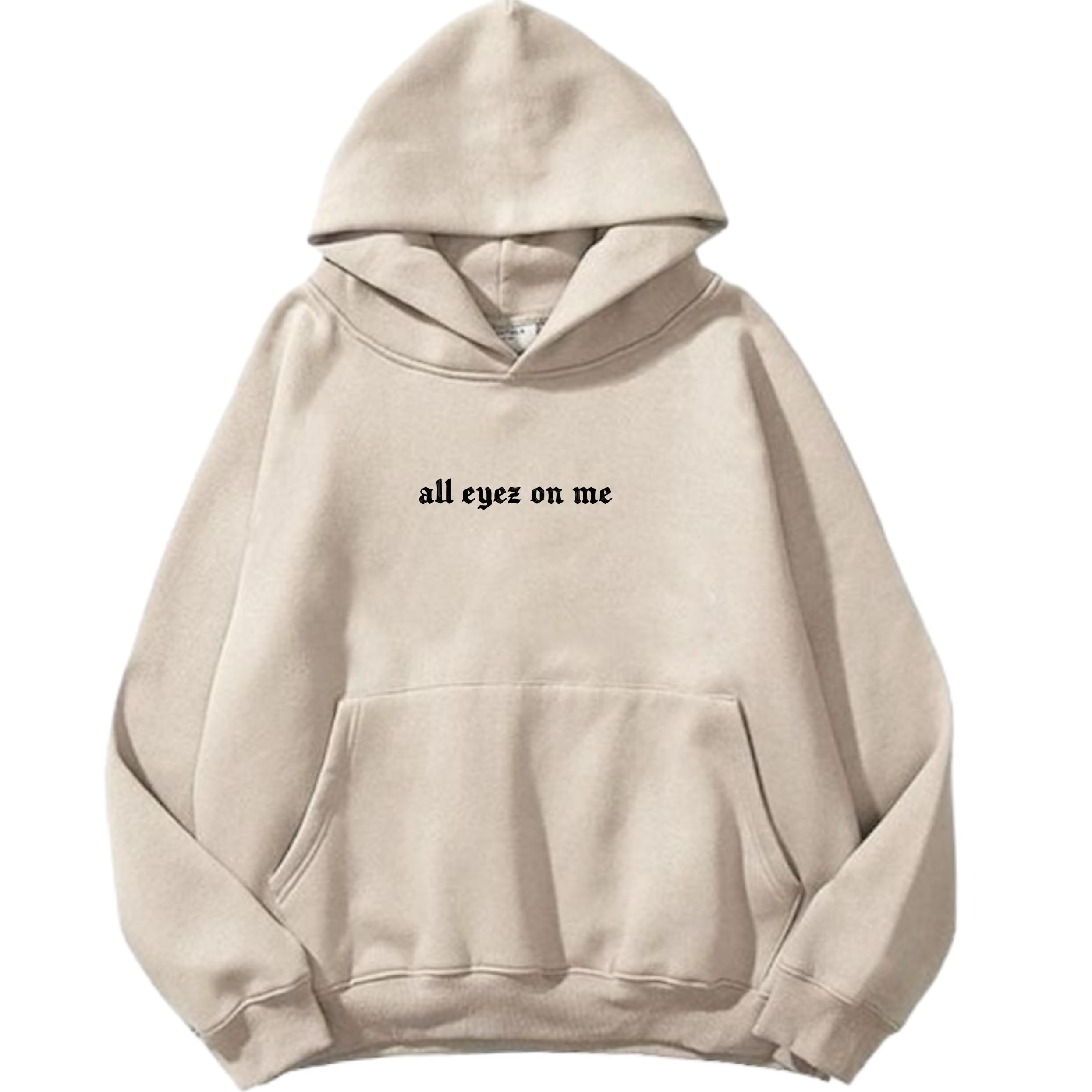 Be Savage All Eyes On Me Fleece Hooded Neck Sweatshirts