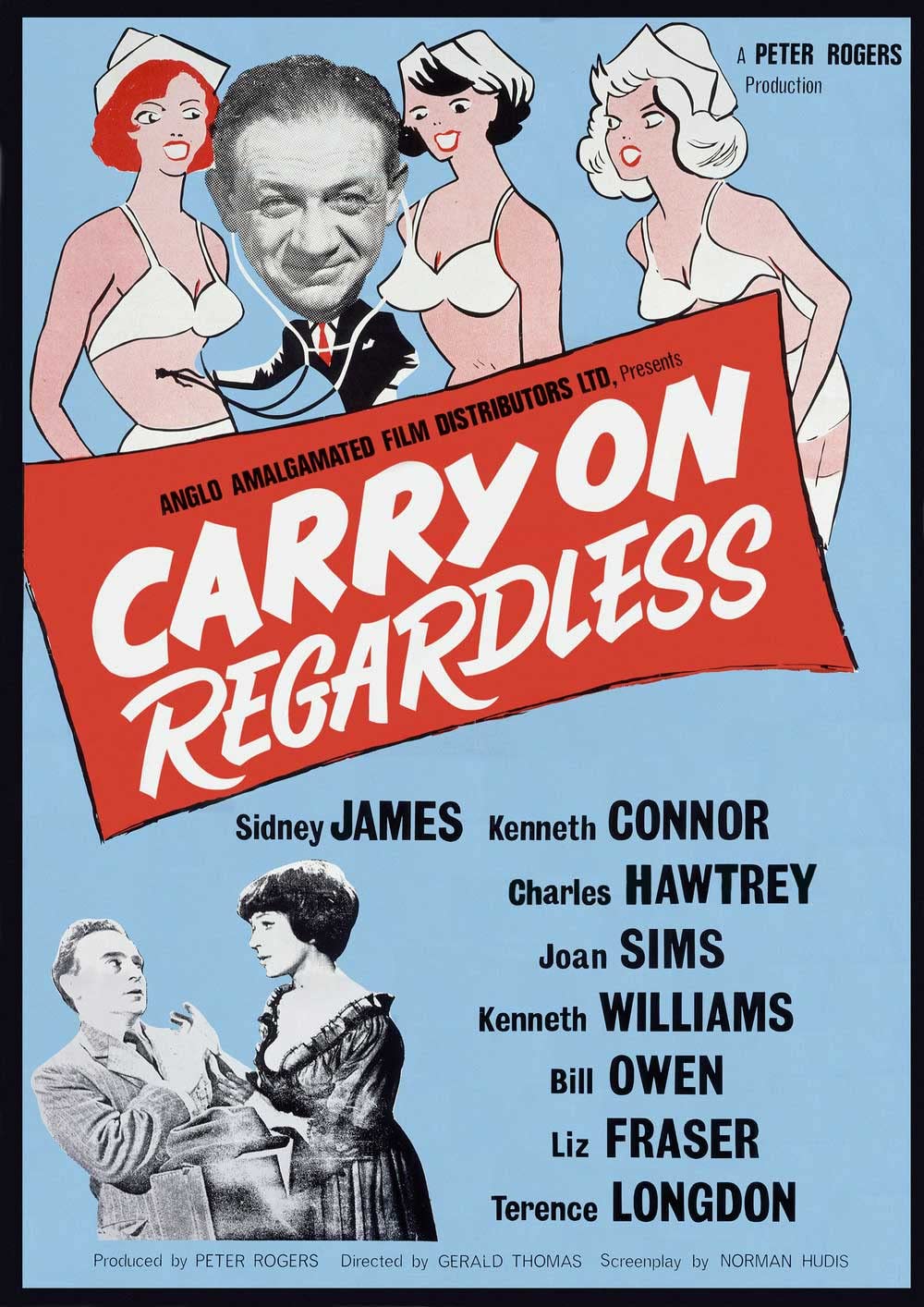 Omg Printing Carry On Regardless Poster/Print/Picture Satin Photo Paper - A3 - 297Mm X 420Mm