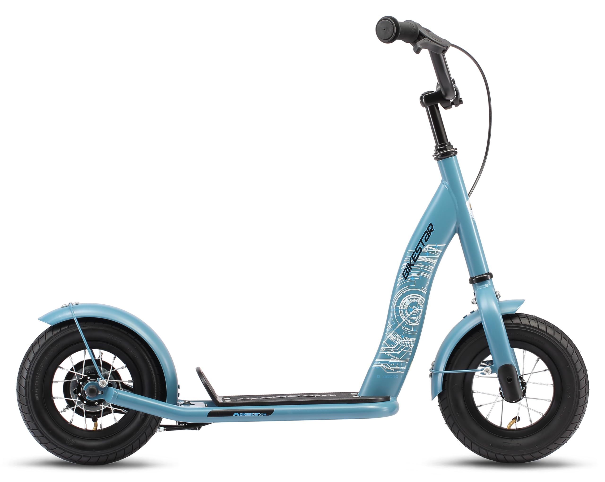 STAR SCOOTER Roller Kinderroller Tretroller Kickscooter mit Luftreifen für Jungen und Mädchen ab 4-5 Jahre | 10 Zoll Classic Kinder Scooter | Risikofrei Testen