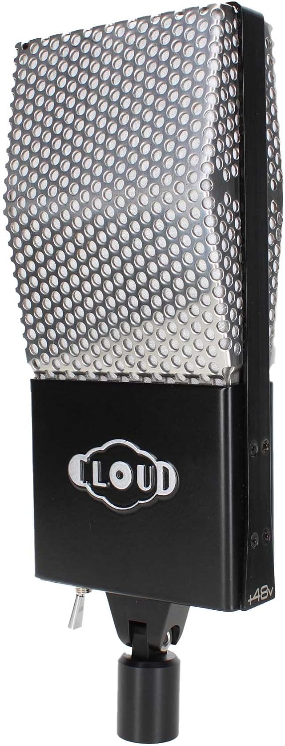 Cloud Microphones 44-A Ribbon Microphone + Goby Labs Cleaner Spray for Microphones + XLR Male to XLR Female Microphone Cable + More
