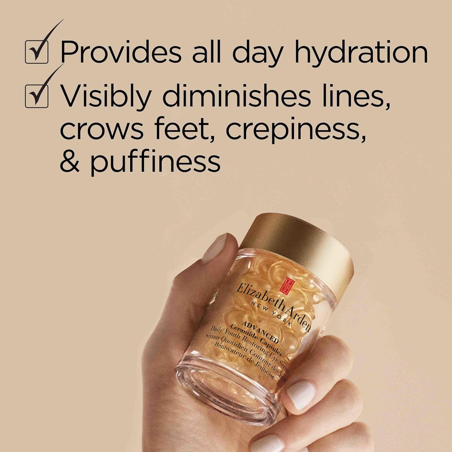 Elizabeth Arden Advanced Ceramide Eye Serum Capsules, Youth Restoring Daily Skin Care, 60 Count - Image 11