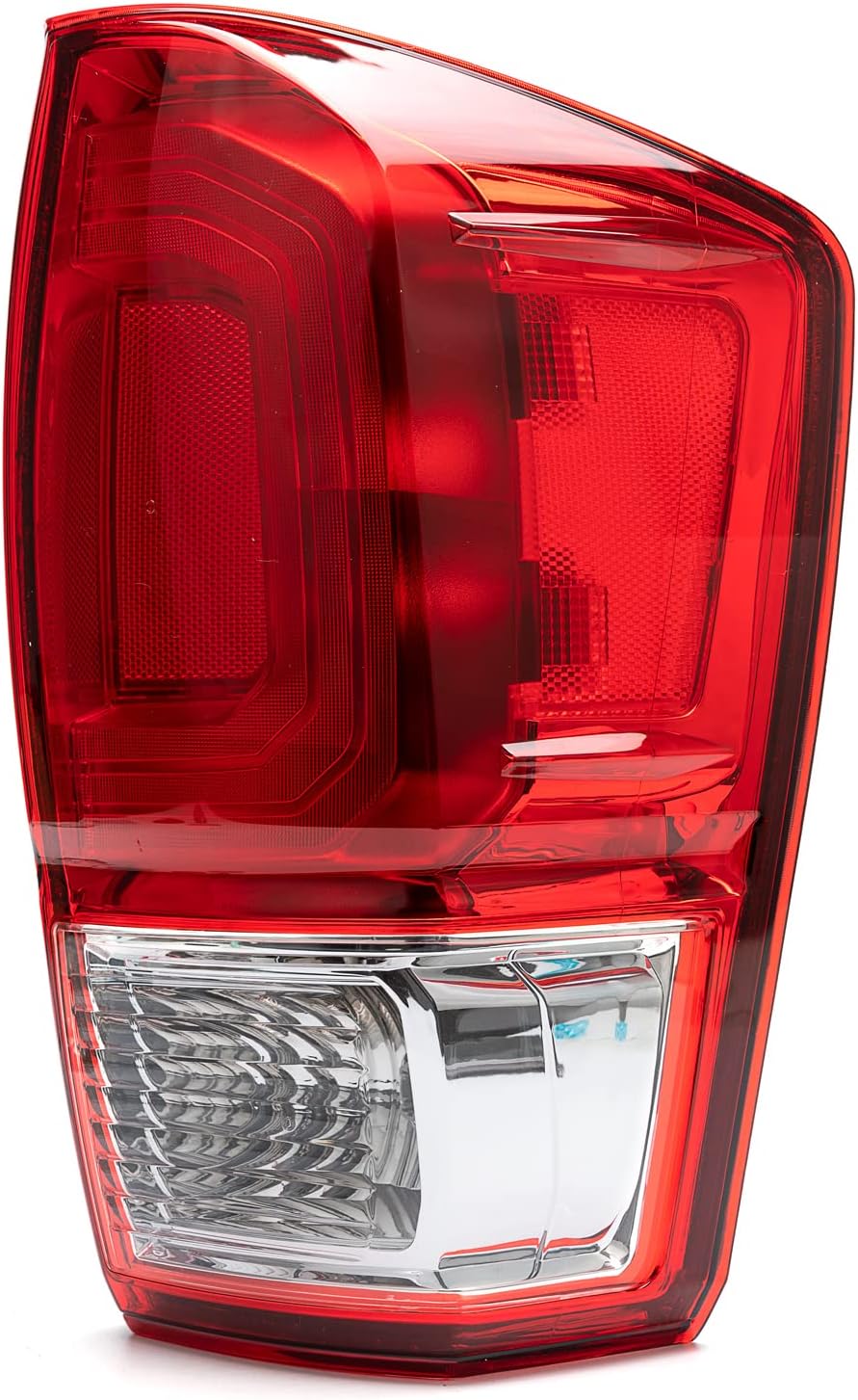 Left Side Rear Tail Light Housing Compatible with 2016-2022 Toyota Tacoma with Brake Lamp With Bulb Replace 8156004170 TO2800197