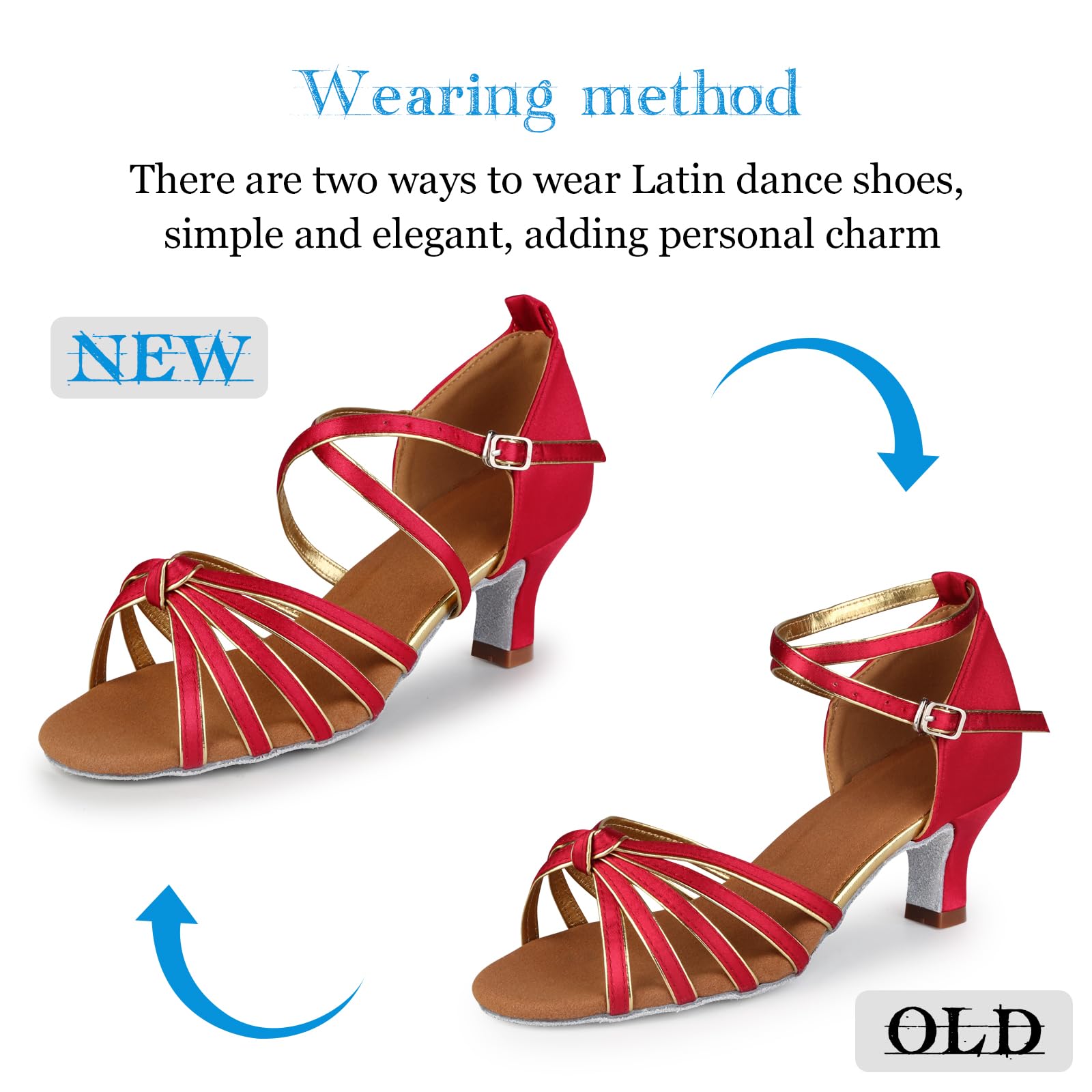 Padgene Scarpe Jazz Donna Scarpe da Ginnastica Lacci Cuscino Traspirante Signore Suole Divise Scarpe da Danza a Camminare Sportive